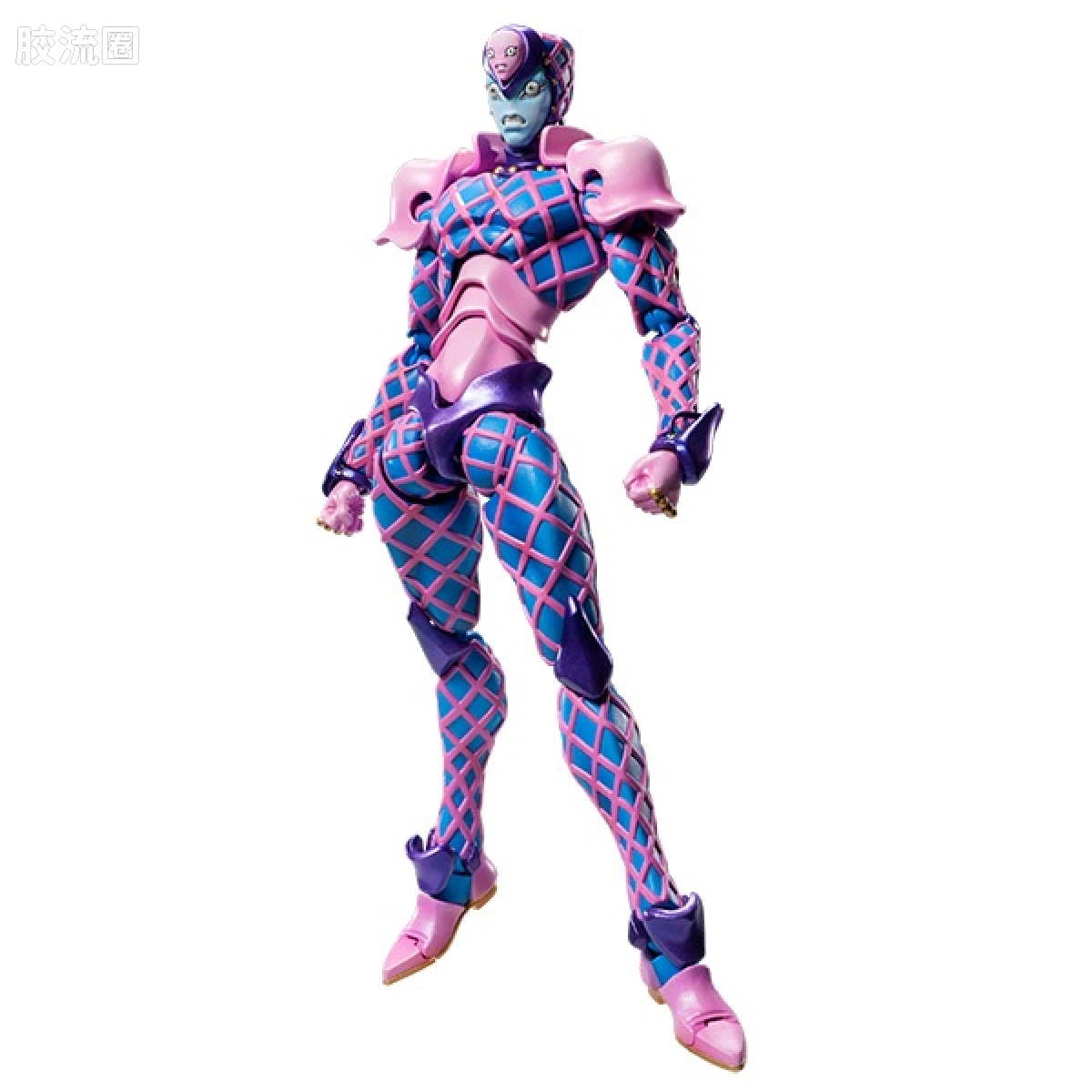 超像可动系列 乔乔奇妙冒险第五部 绯红之王 Blue Ver. - 图片